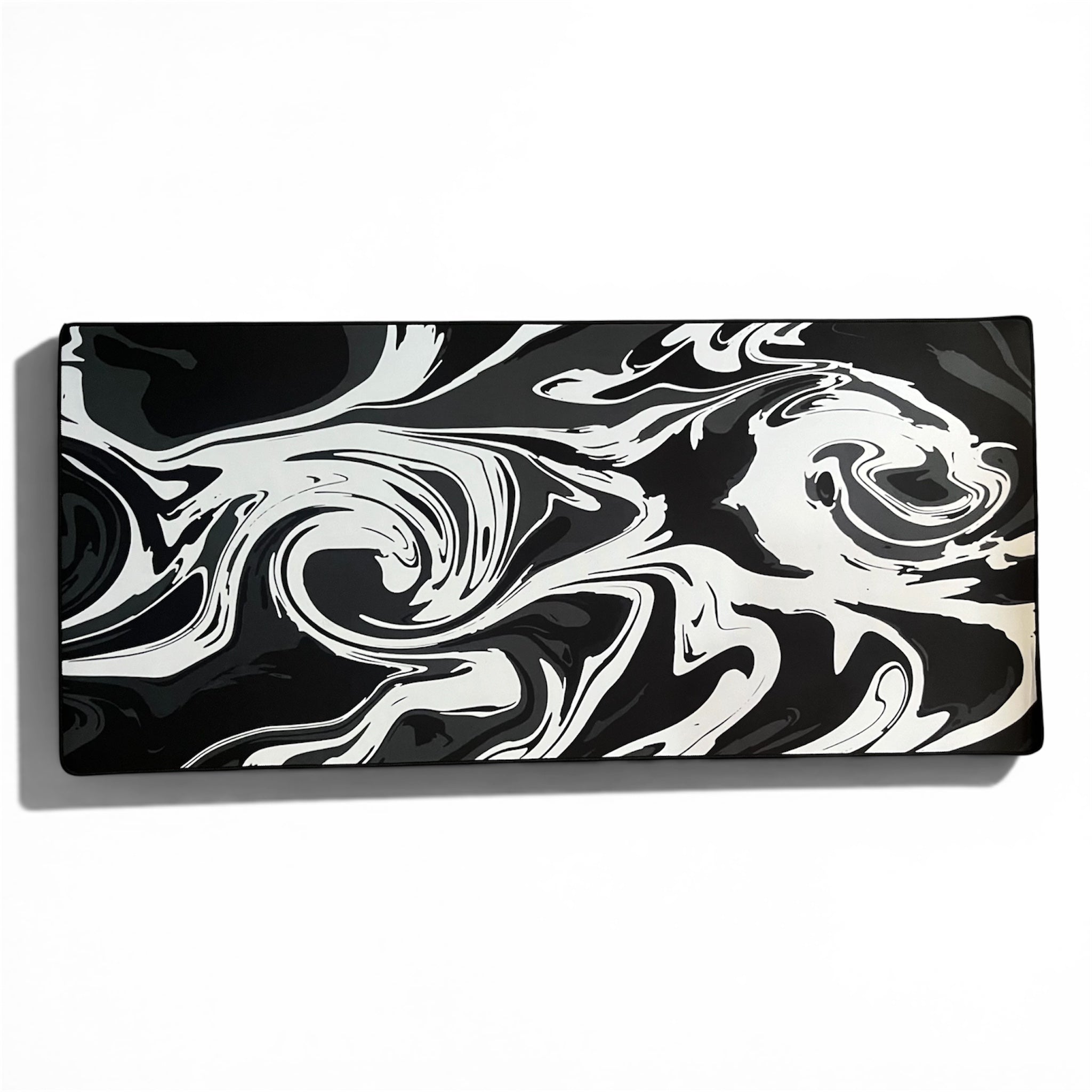 Strata Liquid Mousepad 90x40cm black and white