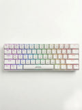 JADEL KL61 Wireless MECHANICAL Keyboard (RED SWITCH) Black / White