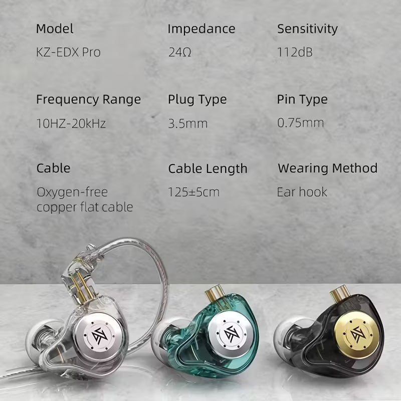 IEM KZ EDX Pro black